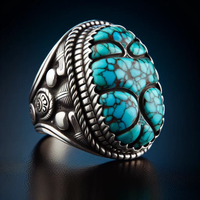 Image of Turquoise Stone Ring