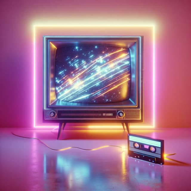 Image of Neon Dreams Smart TV