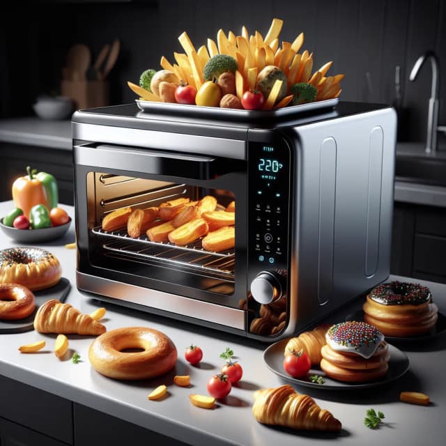 Image of Slimline Air Fryer Toaster Oven