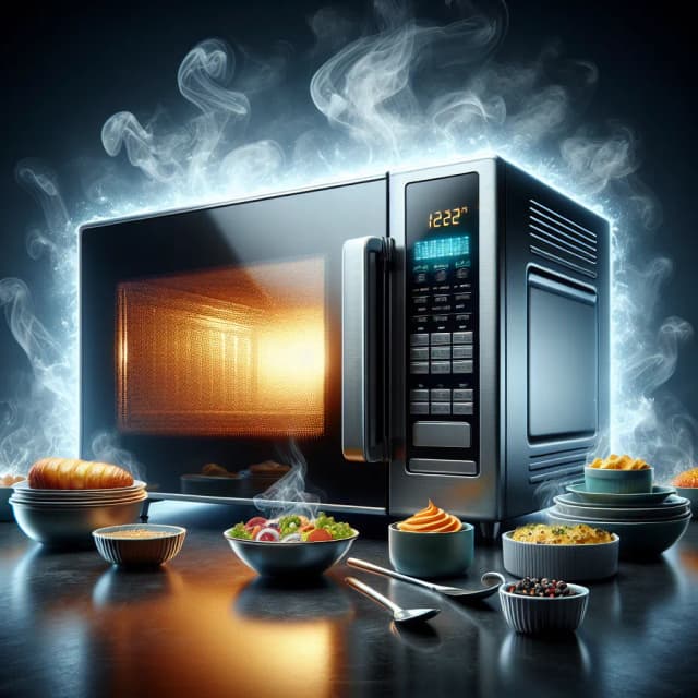 Image of Commercial-Grade Microwave Oven