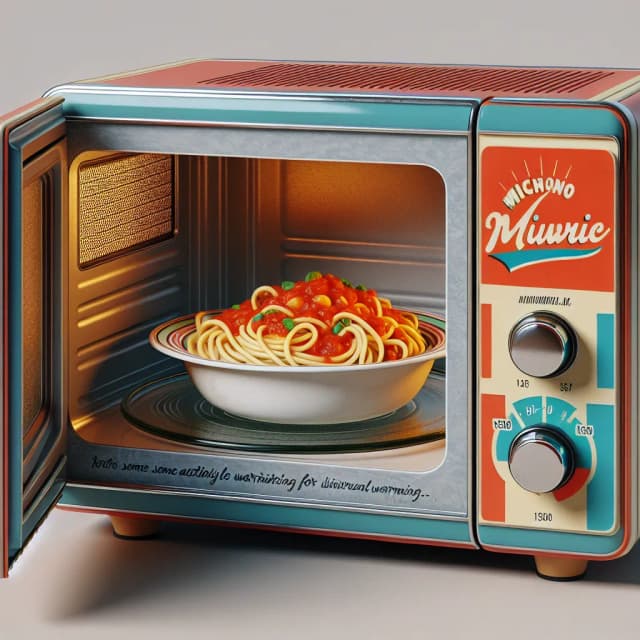 Image of Pre-Owned Microwave Oven with Rotating Turntable