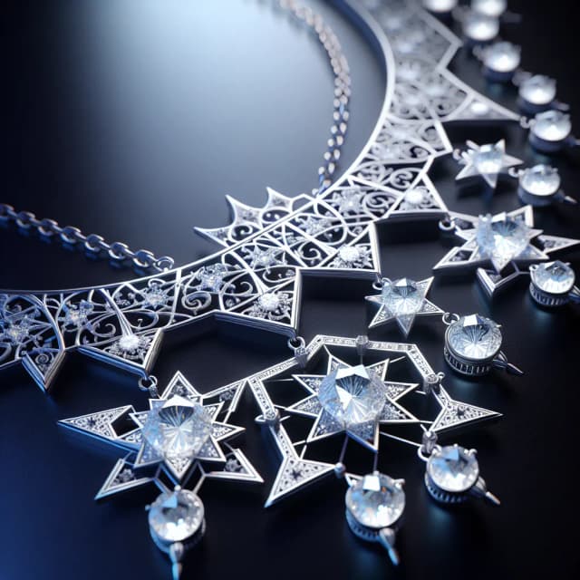 Image of Celestial Star Necklace