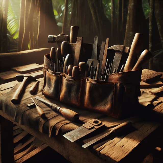 Image of Vintage Carpenter's Tool Set