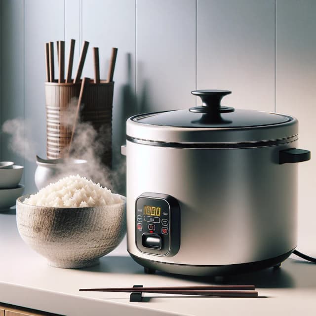 Image of Heated Rice Cooker