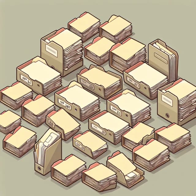 Image of Used Isometric File Folders