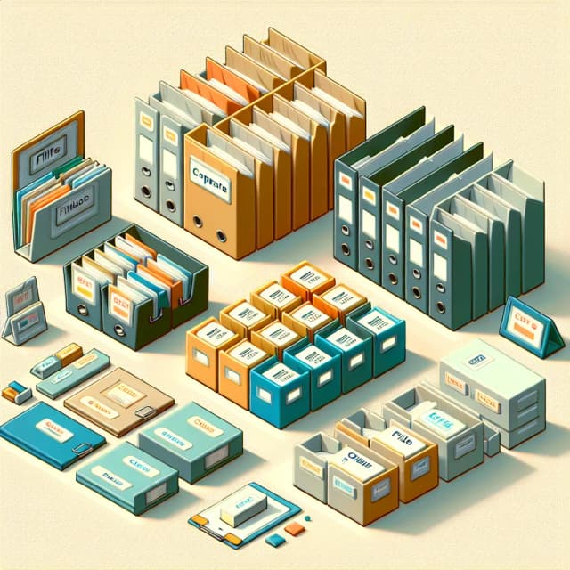 Image of Corporate Isometric File Set