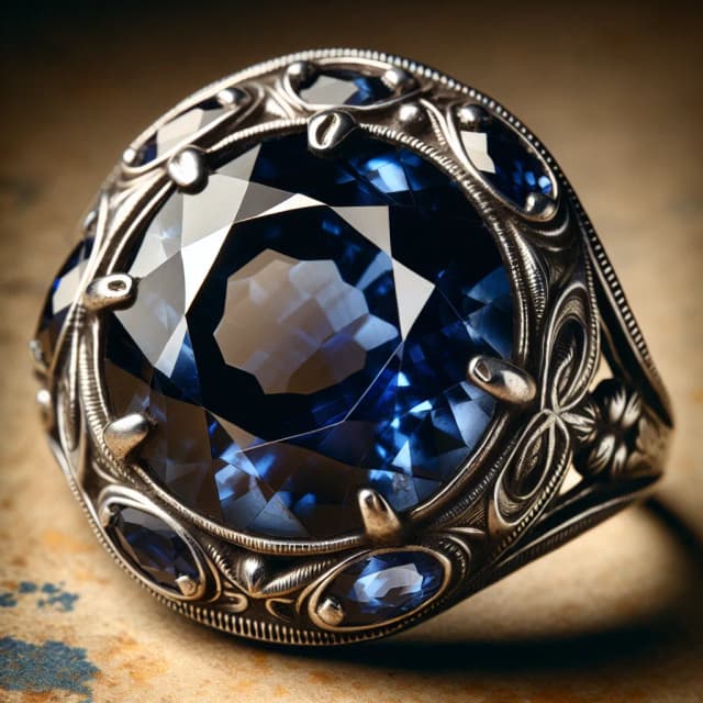 Image of Sapphire Stone Ring