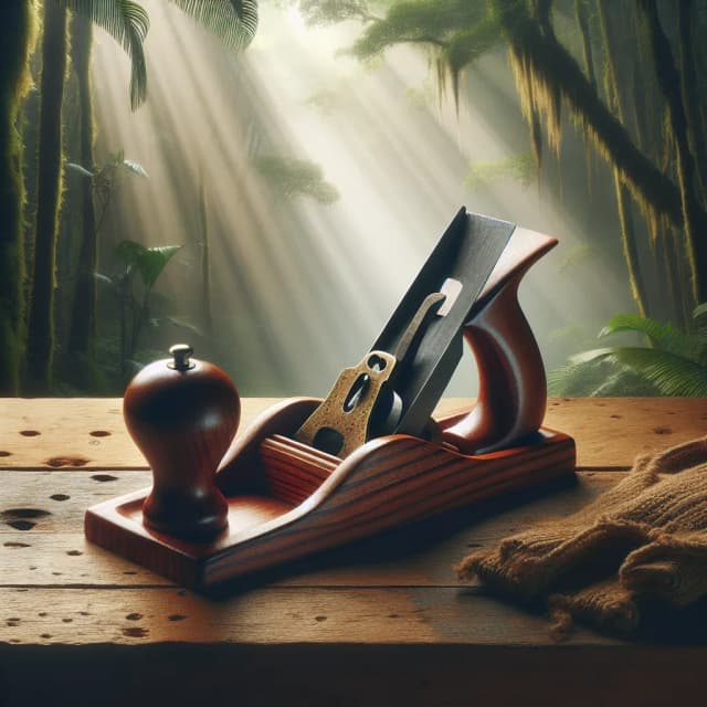 Image of Tropical Mahogany Wood Plane