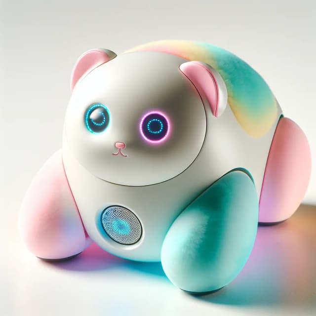 Image of Futuristic Fluffie X-900 Robotic Pet